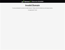 Tablet Screenshot of optimizehitclass.com